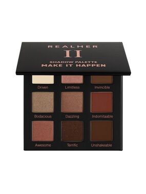 RealHer II Make It Happen Eyeshadow Palette - Cream, Copper & Brown Tones